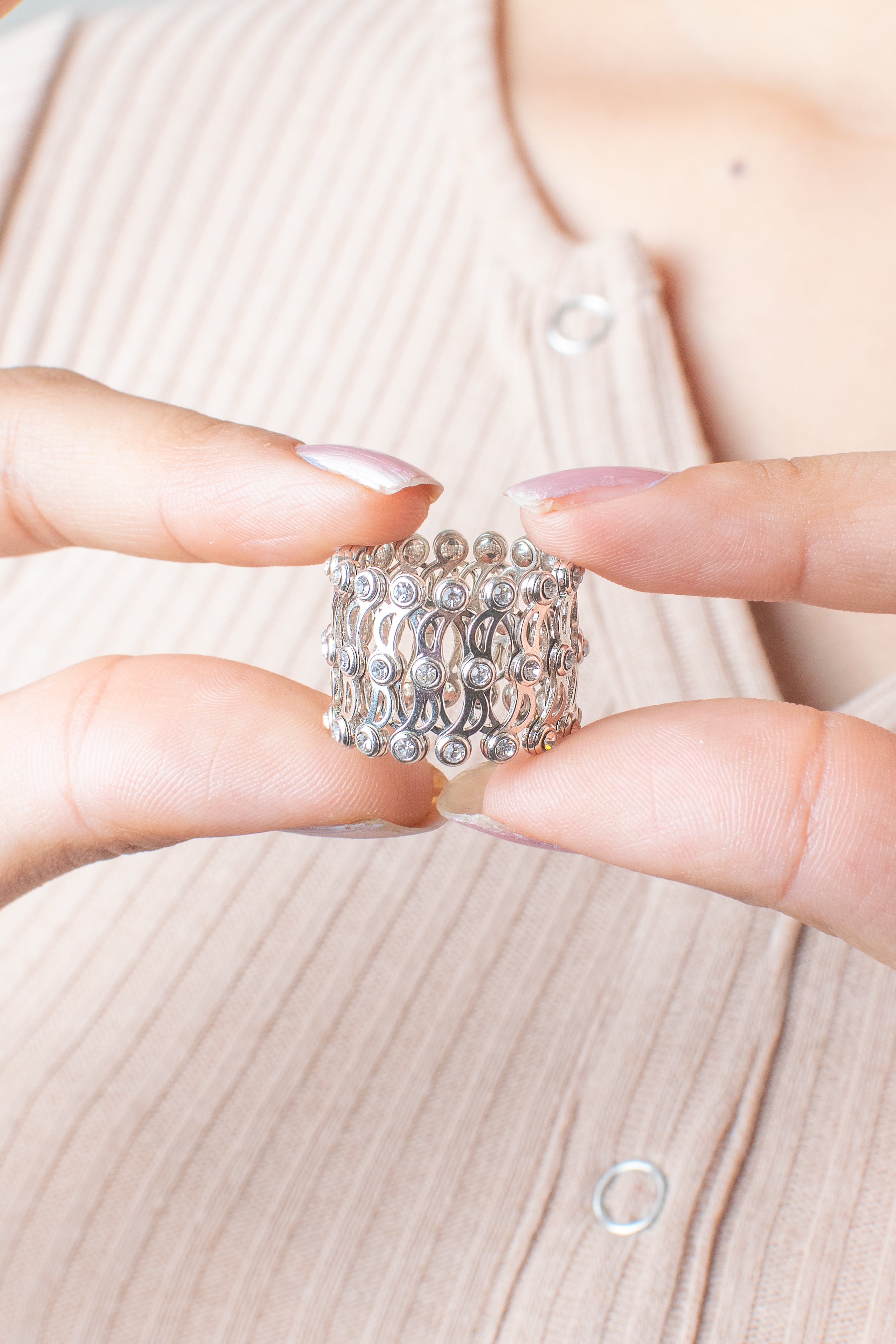 Estate Triple Halo Diamond Convertible Ring/Bracelet – Lamon Jewelers